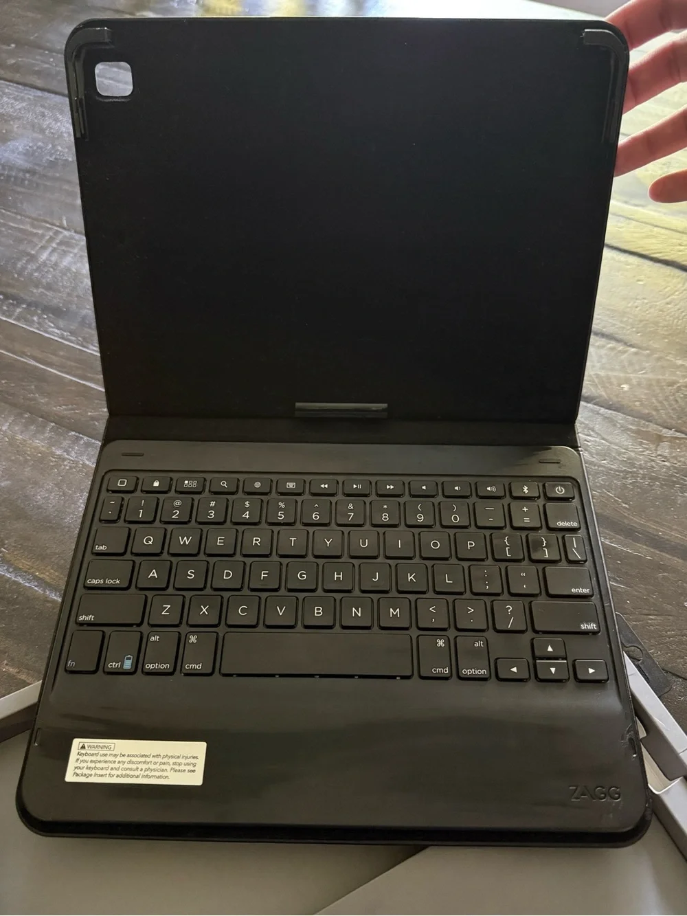 Messenger Folio Tablet/iPad Keyboard Case - Black